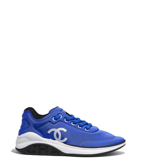 chanel royal blue sneakers|Chanel sneakers 9.5.